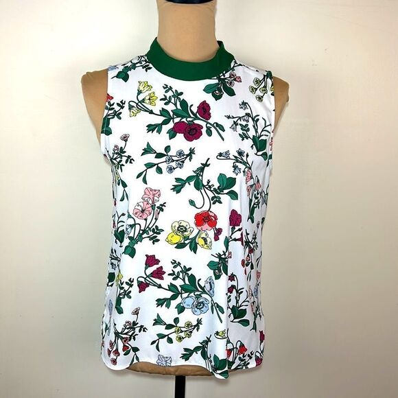 Ann Taylor floral tank top size small petite - Picture 1 of 8